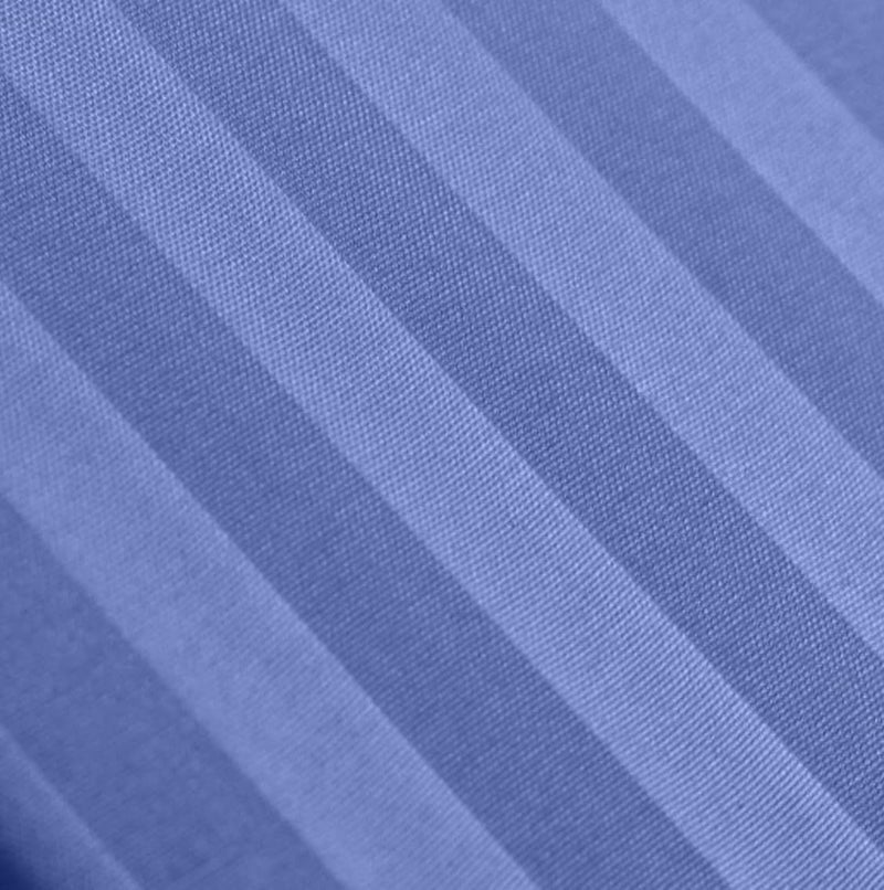 BEDDING ZONE Multi-Colored Luxury Stripe Duvet Cover - Navy, King Size (240X260) - Image 3